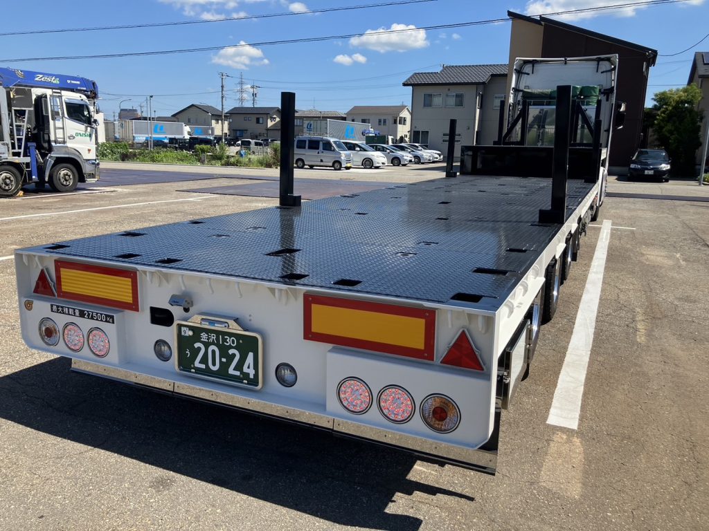 トレーラー台車納車🌟 - オオニシ機工